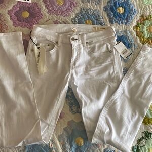 NWT Rag and Bone Boyfriend Skinny Jeans While Size 26